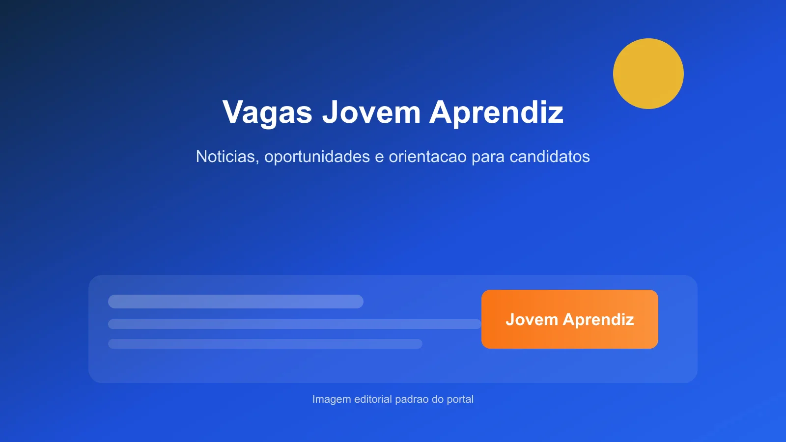 Jovens aguardam atendimento em processo seletivo para aprendizagem profissional.
