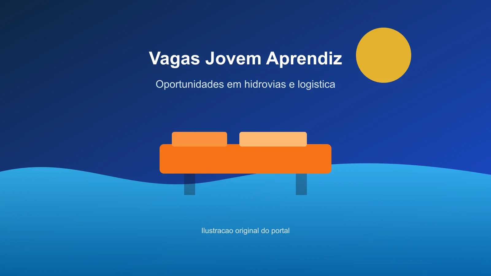 Jovem aprendiz utilizando computador em ambiente profissional ligado ao setor de logística.